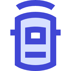 Car Top Front Sensor Icon from Sharp Duo Set