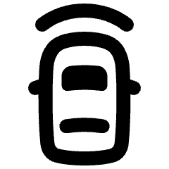 Car Top Front Sensor Icon from Plump Remix Set