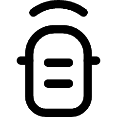 Car Top Front Sensor Icon from Core Line Set