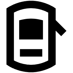 Car Top One Door Open 2 Icon from Sharp Remix Set
