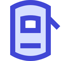 Car Top One Door Open 2 Icon from Sharp Duo Set