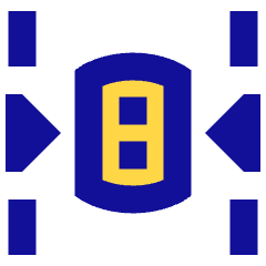 Car Top Side Arrow Icon from Sharp Pop Set