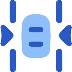 Car Top Side Arrow Icon from Flex Flat Set