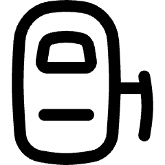 Car Top Sliding Door Right Icon from Flex Line Set