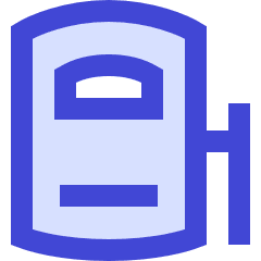 Car Top Sliding Door Right Icon from Sharp Duo Set