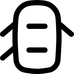 Car Top Three Door Open 1 Icon from Flex Line Set