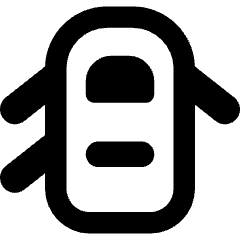 Car Top Three Door Open 1 Icon from Core Remix Set