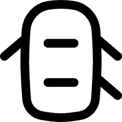 Car Top Three Door Open 2 Icon from Flex Line Set