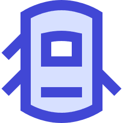 Car Top Three Door Open 3 Icon from Sharp Duo Set