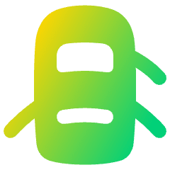 Car Top Three Door Open 4 Icon from Plump Gradient Set