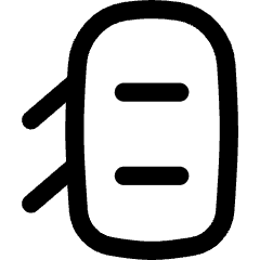 Car Top Two Door Open 2 Icon from Flex Line Set