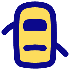 Car Top Two Door Open 3 Icon from Plump Pop Set