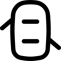 Car Top Two Door Open 3 Icon from Flex Line Set