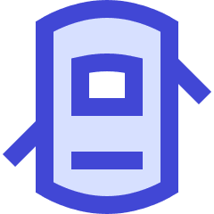 Car Top Two Door Open 4 Icon from Sharp Duo Set