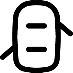 Car Top Two Door Open 4 Icon from Flex Line Set