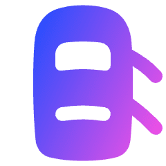 Car Top Two Door Open 5 Icon from Plump Gradient Set