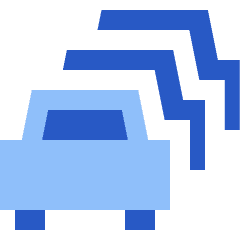 Cars Traffic Jam Icon from Sharp Flat Set