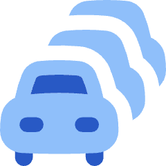 Cars Traffic Jam Icon from Flex Flat Set