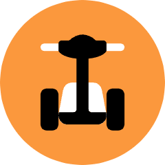 Electric Scooter Icon from Kameleon Pop Set