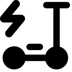 Eletric Scooter Icon from Core Remix Set