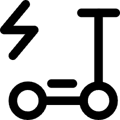 Eletric Scooter Icon from Core Line Set
