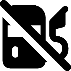 Empty Gas Icon from Core Solid Set