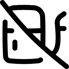 Empty Gas Icon from Flex Line Set