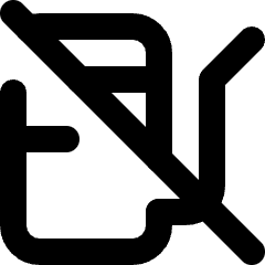 Empty Gas Icon from Micro Line Set