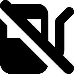 Empty Gas Icon from Micro Solid Set