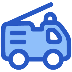 Firefighter Truck Icon from Plump Duo Set