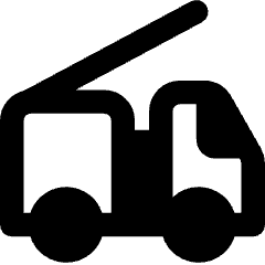 Firefighter Truck Icon from Core Remix Set