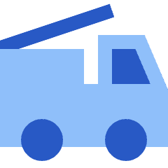 Firefighter Truck Icon from Sharp Flat Set