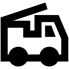 Firefighter Truck Icon from Sharp Remix Set