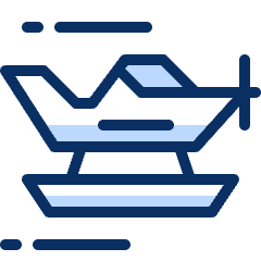 Floatplane 2 Icon from Cyber Duotone Set