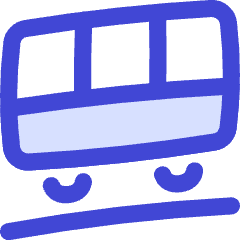 Funicular Train Icon from Flex Duo Set