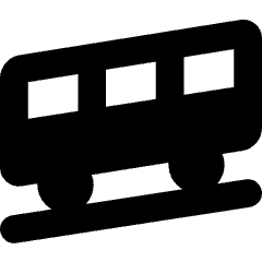 Funicular Train Icon from Core Solid Set