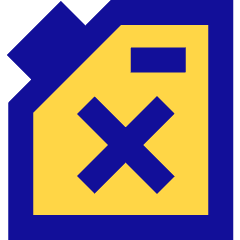 Gas Canister Icon from Sharp Pop Set