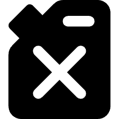 Gas Canister Icon from Core Solid Set