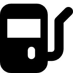 Gas Station Fuel Petroleum Icon from Micro Solid Set