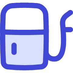 Gas Station Fuel Petroleum Icon from Flex Duo Set