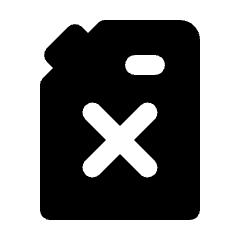 Gasoline Fill Icon from Rounded Fill - Material Pro Set