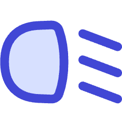 Headlights Low Beam Icon from Flex Duo Set