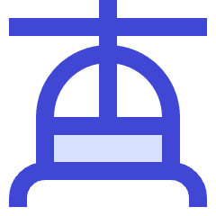 Helicopter Front Icon from Sharp Duo Set