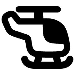 Helicopter Side Icon from Plump Remix Set