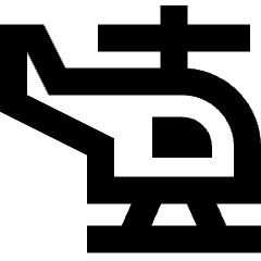 Helicopter Side Icon from Sharp Remix Set