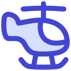 Helicopter Side Icon from Flex Duo Set