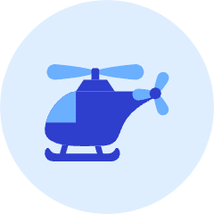 Helicopter Icon from Kameleon Duo Set