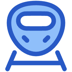 High Speed Train Front Icon from Plump Duo Set