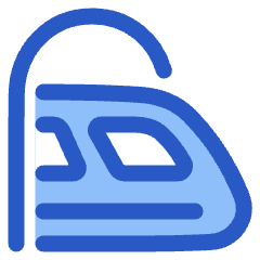 High Speed Train Side Icon from Plump Duo Set