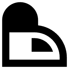 High Speed Train Side Icon from Sharp Remix Set